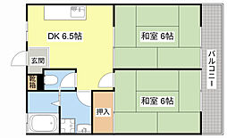 間取図画像 2DK