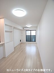 JR湖西線 安曇川駅 徒歩4分の賃貸アパート 2階2LDKのリビング/ダイニング