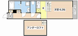 REGINA 1Kの間取図画像