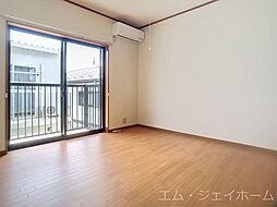 菅谷ハイツ 201 2階1Kのリビング/ダイニング