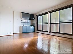 メゾン大窪 205 2階2LDKのリビング/ダイニング