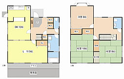 今津町松陽台2丁目S邸 1階3LDKの間取り
