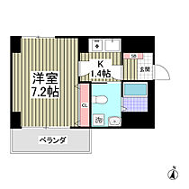 Studio　Flat 301 ｜ 群馬県前橋市下小出町3丁目（賃貸マンション1K・3階・25.20㎡） その2