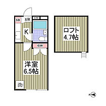 カルミア 106 ｜ 埼玉県東松山市元宿1丁目（賃貸アパート1K・1階・16.52㎡） その2