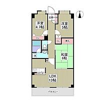 メゾンスカイデェラヴィ 403 ｜ 埼玉県戸田市新曽南4丁目（賃貸マンション3LDK・4階・63.20㎡） その2