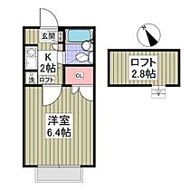 ヤングヒルズ越谷II 210 ｜ 埼玉県越谷市大字上間久里（賃貸アパート1K・2階・17.98㎡） その2