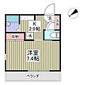 シャトー一の沢4階2.9万円