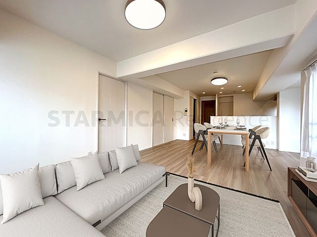 リビング/ダイニング ハイネス今福東公園一番館 6階/-