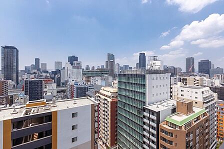 16階から望む、開けた眺望が魅力的です