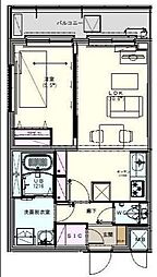 Le Fenouil 1階1LDKの間取り