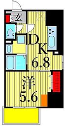 間取図画像 1DK