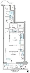 パークアクシス文京本郷 1DKの間取図画像