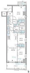 パークアクシス文京本郷 3LDKの間取図画像