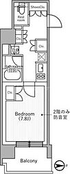 台東区元浅草4丁目マンション 1Kの間取図画像