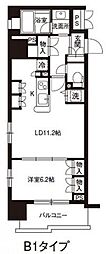 レジディア御茶ノ水 1LDKの間取図画像