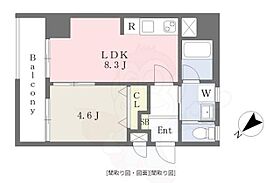 レブリアント大橋南  ｜ 福岡県福岡市南区横手４丁目（賃貸マンション1LDK・8階・35.95㎡） その2