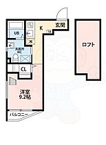 福岡県福岡市南区大楠１丁目（賃貸アパート1K・2階・22.00㎡） その2