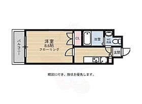 福岡県福岡市中央区薬院２丁目3番20号（賃貸マンション1K・3階・24.94㎡） その2