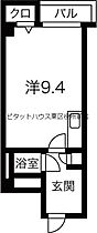 北海道札幌市東区北七条東4丁目（賃貸マンション1R・5階・25.60㎡） その2