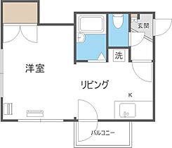 北海道札幌市北区北三十一条西3丁目（賃貸マンション1DK・3階・23.68㎡） その2