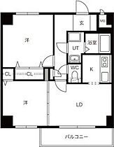 フィラコート北11条  ｜ 北海道札幌市東区北十一条東10丁目（賃貸マンション2LDK・2階・51.56㎡） その2