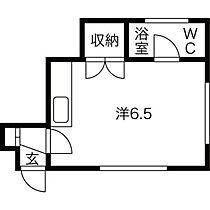 北海道札幌市北区北二十一条西6丁目（賃貸アパート1R・2階・18.63㎡） その2