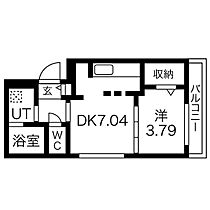 MillionelIII(ミリオネール)  ｜ 北海道札幌市西区二十四軒四条6丁目4-1（賃貸マンション1LDK・3階・28.34㎡） その2