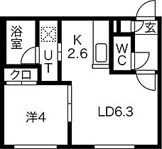 Alegria南8条(アレグリア)  ｜ 北海道札幌市中央区南八条西9丁目（賃貸マンション1LDK・1階・30.13㎡） その2