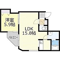 ibiza(イビザ)中島公園  ｜ 北海道札幌市中央区南十条西6丁目（賃貸マンション1LDK・4階・44.66㎡） その2