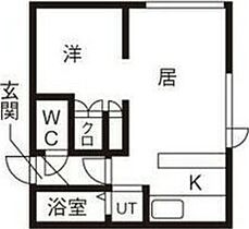 元町クラブハウス  ｜ 北海道札幌市東区北二十一条東20丁目（賃貸アパート1DK・1階・25.92㎡） その2