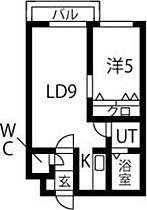 モンターニュレーヴ  ｜ 北海道札幌市東区北二十条東13丁目1-18（賃貸マンション1LDK・4階・35.25㎡） その2