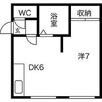 ラフォーレ17  ｜ 北海道札幌市東区北二十条東17丁目（賃貸マンション1DK・4階・27.50㎡） その2