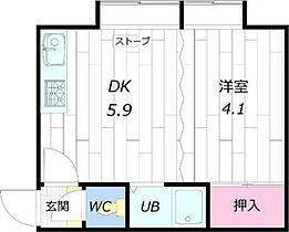 クルーズハウス北31条B棟  ｜ 北海道札幌市北区北三十一条西3丁目（賃貸アパート1DK・3階・21.50㎡） その2