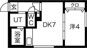 RAFFINE N20WEST  ｜ 北海道札幌市北区北二十条西4丁目（賃貸マンション1DK・1階・27.14㎡） その2