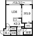 cityresidence北13条東2階6.4万円