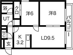 N34マンション 3階