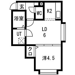 ポプライン南麻生 2階