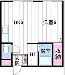 間取図画像 1DK