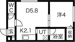 ガレリアN13 4階/-