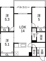 メニーズコート栄南プレミア 5階/-