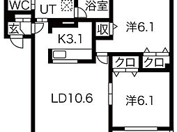 ロイヤルハイツ 1階/-