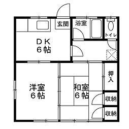 穀田アパート 2階/-