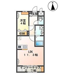 フォレストパークII 1階/-