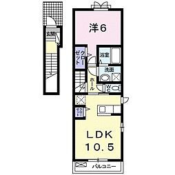 グランドプレミアムC 1LDKの間取図画像