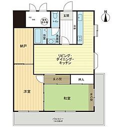 ライオンズマンション中央 5階/-