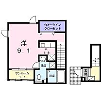 メゾン　メルヴェーユI 201 ｜ 宮城県仙台市若林区遠見塚 3丁目（賃貸アパート1R・2階・38.61㎡） その2