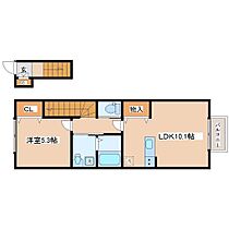 レスタル福室  ｜ 宮城県仙台市宮城野区福室 3丁目3-55（賃貸アパート1LDK・2階・43.15㎡） その2