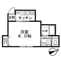 メゾン・ド・ミーゼ  ｜ 宮城県仙台市青葉区台原 3丁目8-21（賃貸アパート1K・2階・23.80㎡） その2