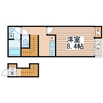 宮城県仙台市青葉区小松島 4丁目（賃貸アパート1K・2階・29.89㎡） その2