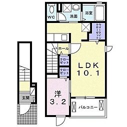 ルミエール 大和 2階
